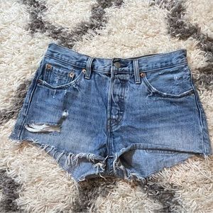 Levi’s 501 denim shorts